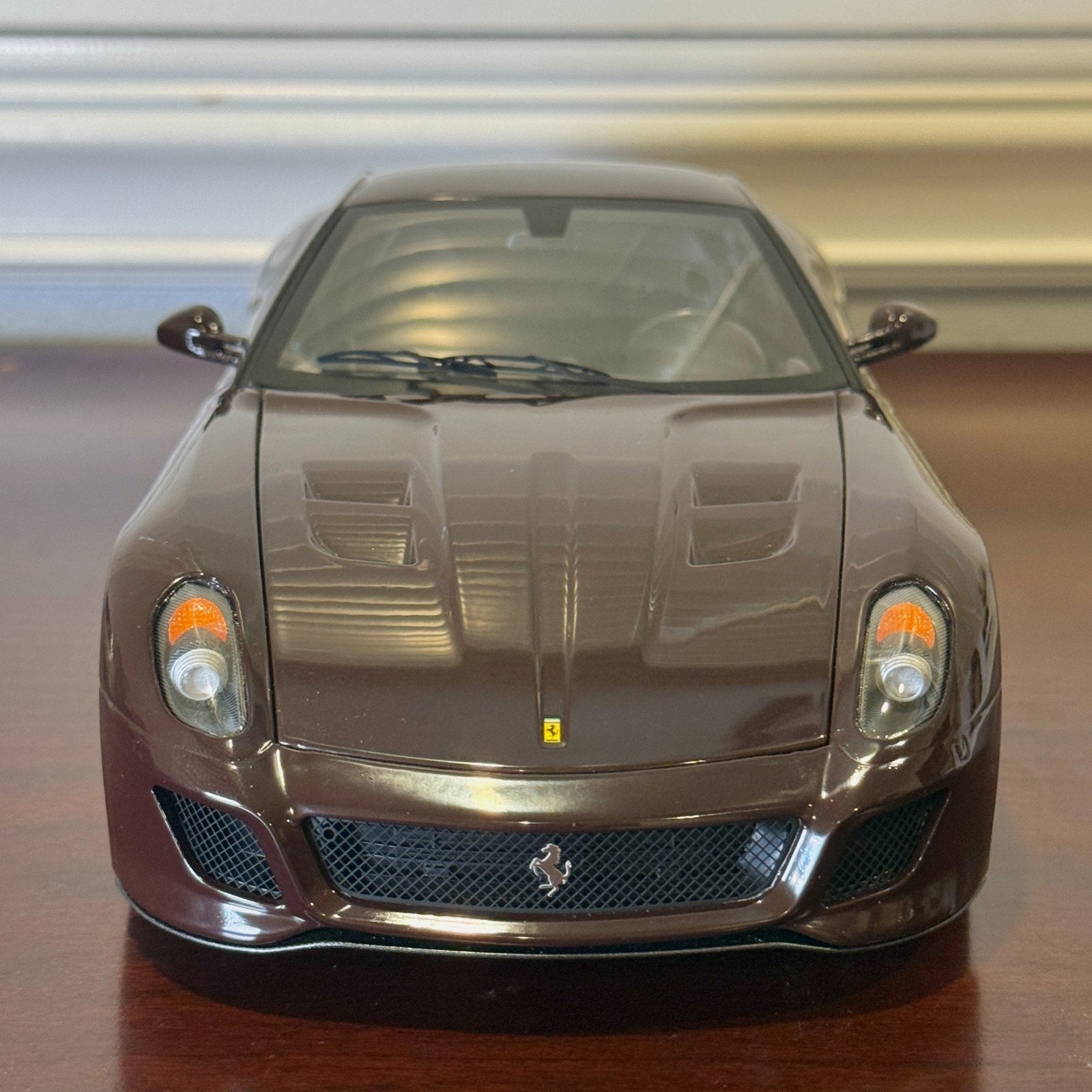1/18 Ferrari 599 GTO Michael Mann Purple/Gold Hot Wheels Elite | Limited Edition - Product Image