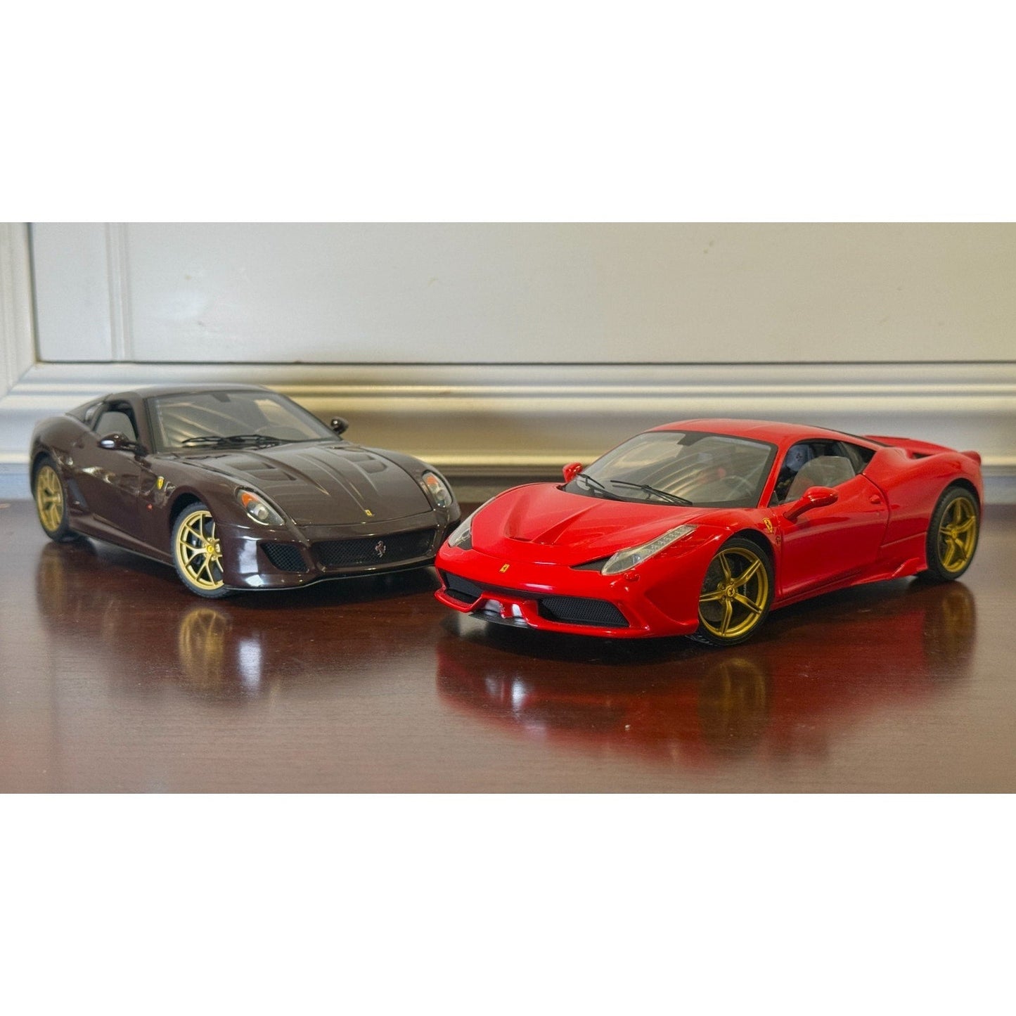 1/18 Ferrari 599 GTO Michael Mann Purple/Gold Hot Wheels Elite | Limited Edition - Product Image