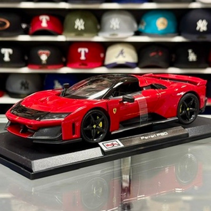 1/18 Ferrari F80 Rosso Corsa Red Diecast Model Car | New - Product Image