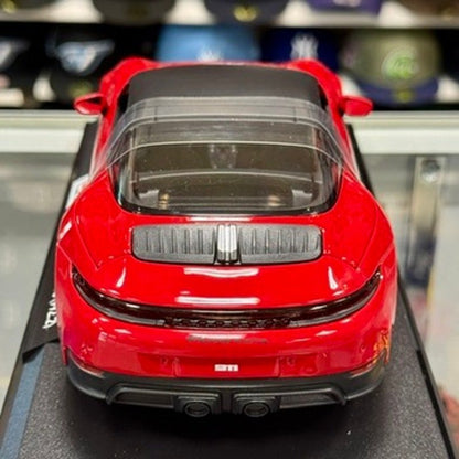1/18 Porsche 911 Targa GTS Red Maisto Diecast Model Car | New - Product Image