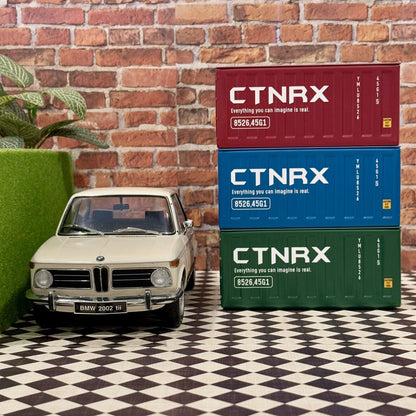 1/24 Shipping Container (1/24 1/20) Prop Diorama Figurine | Made in Japan | NEW - Product Image