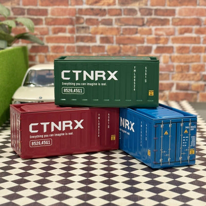 1/24 Shipping Container (1/24 1/20) Prop Diorama Figurine | Made in Japan | NEW - Product Image