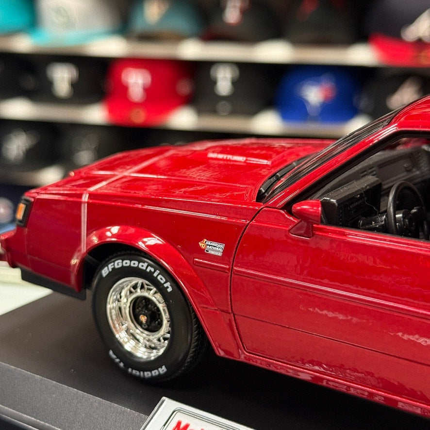 1:18 1987 Buick Grand National Red Diecast Model Car Turbo Regal | New