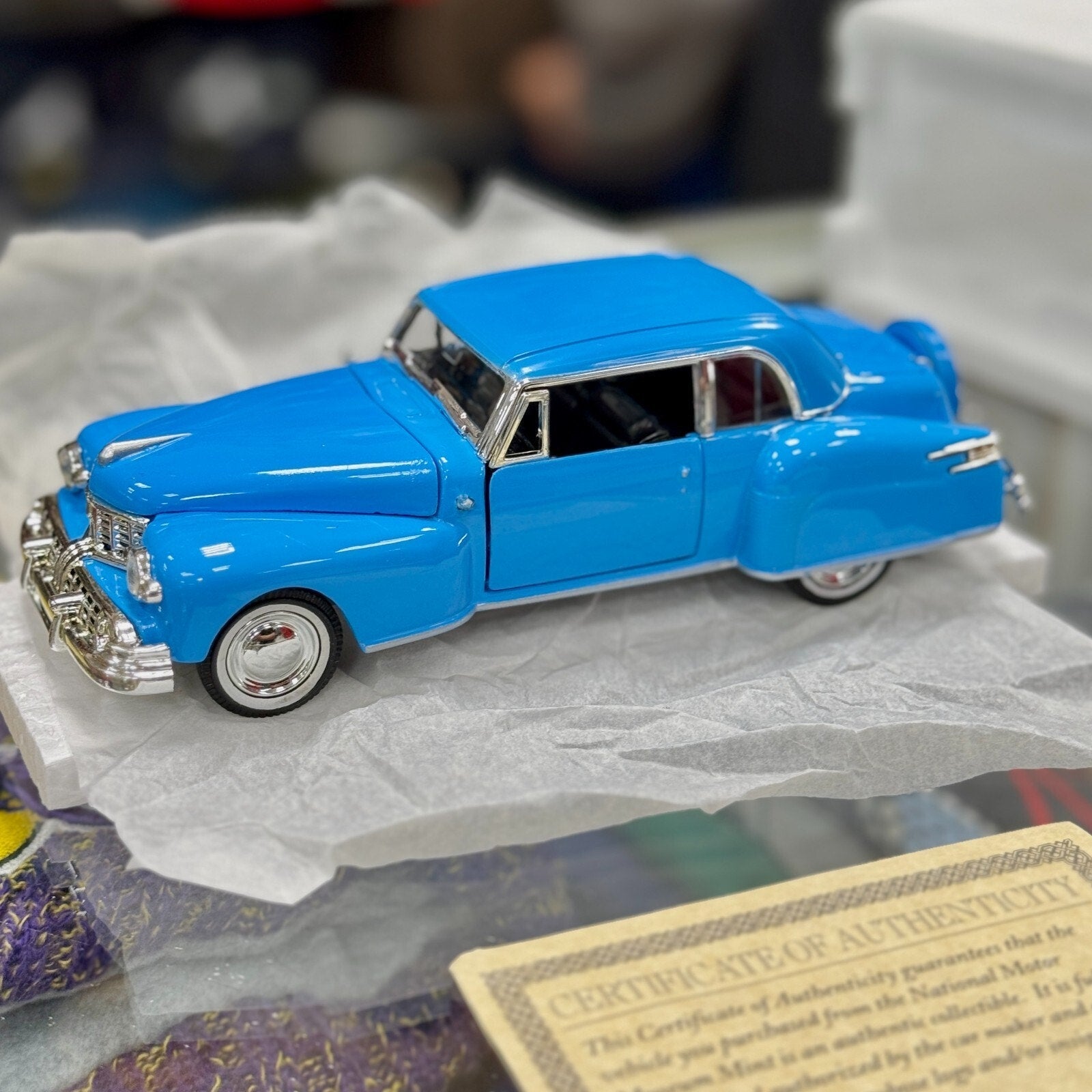 1/32 1948 Lincoln Continental Club Coupe National Motor Museum with COA | New - Product Image