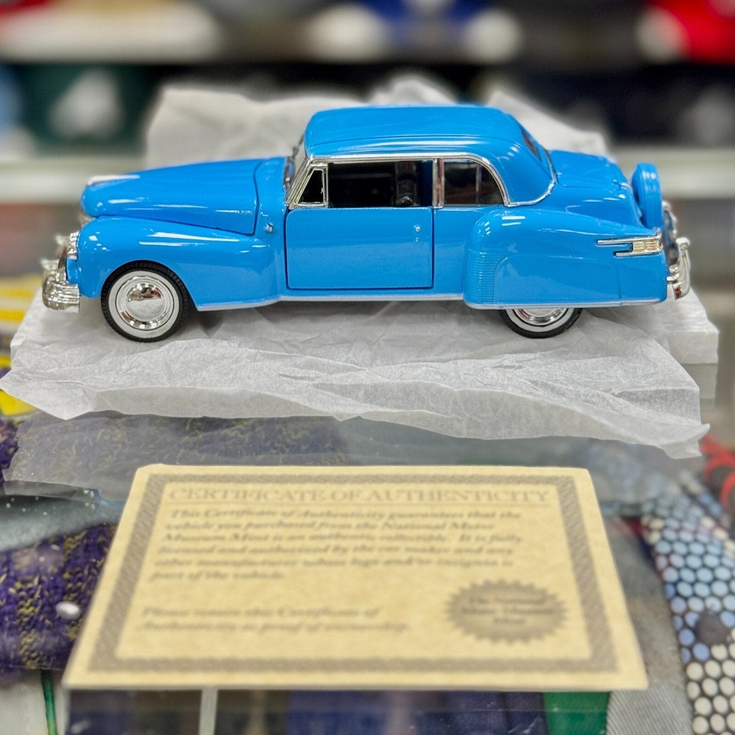 1/32 1948 Lincoln Continental Club Coupe National Motor Museum with COA | New - Product Image