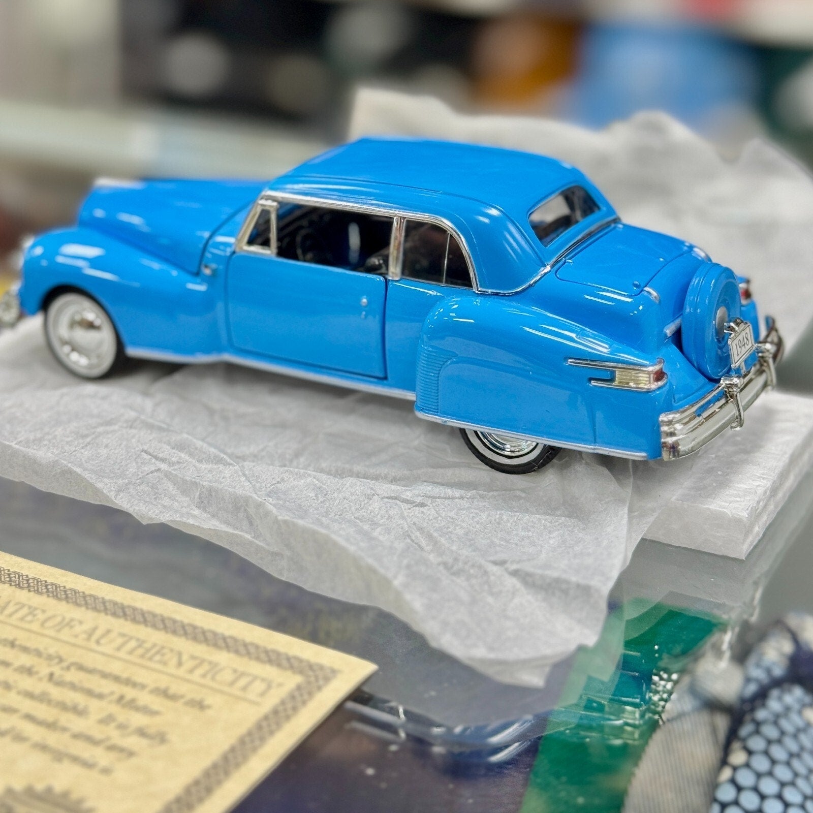 1/32 1948 Lincoln Continental Club Coupe National Motor Museum with COA | New - Product Image