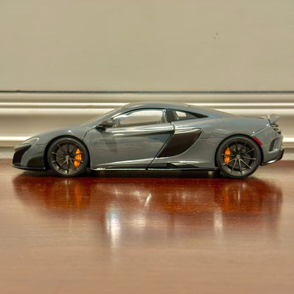 AUTOart 1/18 Mclaren 675LT Chicane Grey Diecast Model Car | In Box