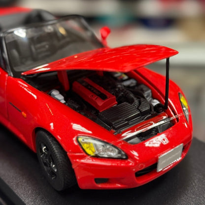 1:18 Honda S2000 Red Roadster Diecast Model Car Convertible | New