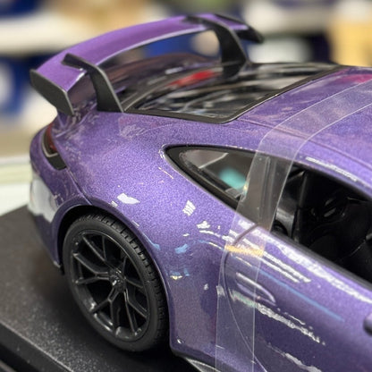 Maisto 1:18 Porsche 911 GT3 992 Frozen Berry Purple Diecast Model Car | New