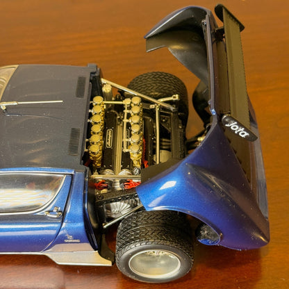 1/18 Lamborghini JOTA SVR Metallic Blue Kyosho Diecast Model Car | No Box
