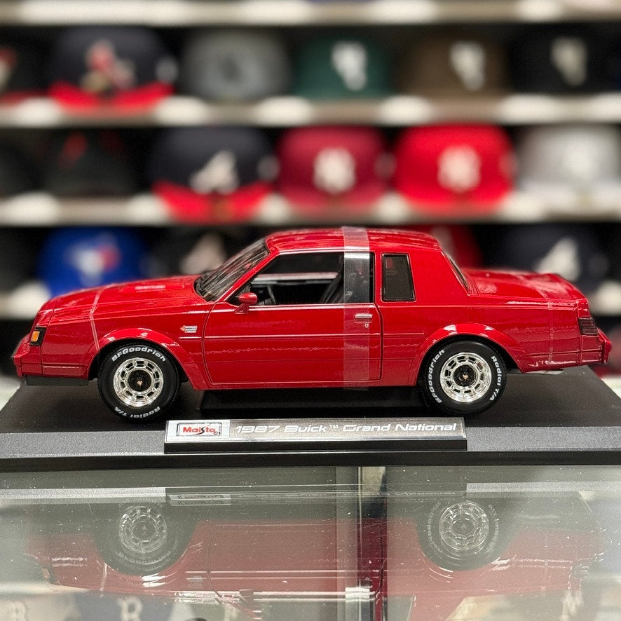 1:18 1987 Buick Grand National Red Diecast Model Car Turbo Regal | New