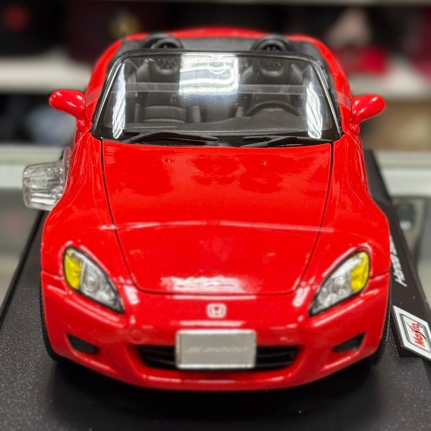 1:18 Honda S2000 Red Roadster Diecast Model Car Convertible | New