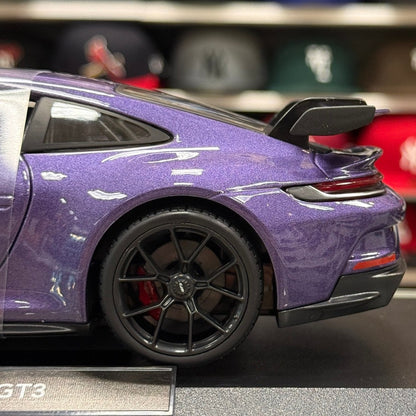 Maisto 1:18 Porsche 911 GT3 992 Frozen Berry Purple Diecast Model Car | New
