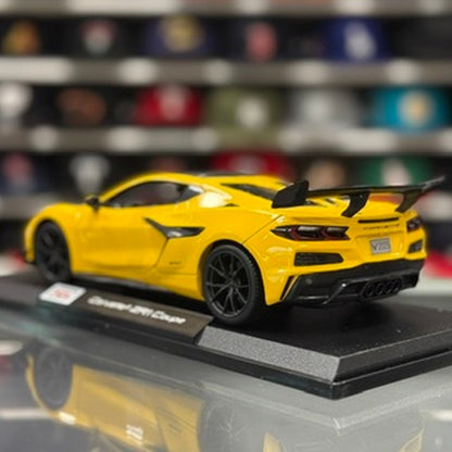 Maisto 1/18 Corvette ZR1 Coupe Yellow Special Edition Diecast Model Car | New