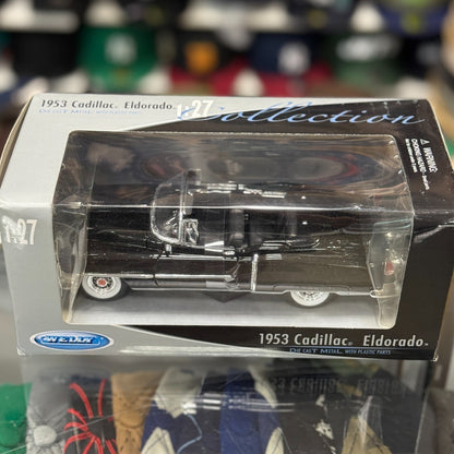 1/27 1953 Cadillac Eldorado Convertible WELLY Black
