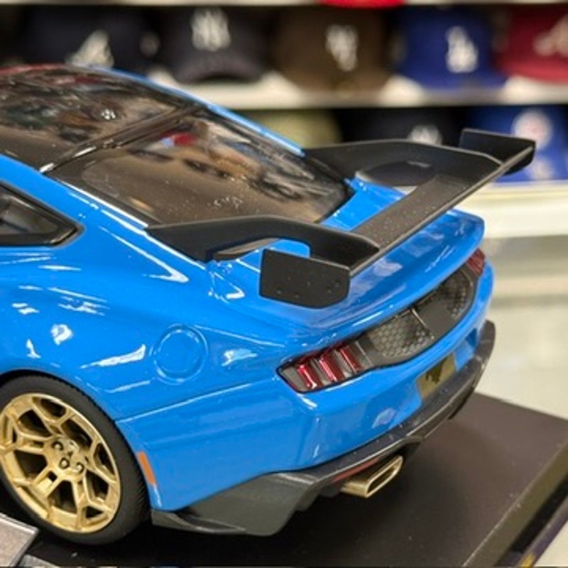 Maisto 1/18 Ford Mustang GTD Sonic Blue Diecast Special Edition Model | New