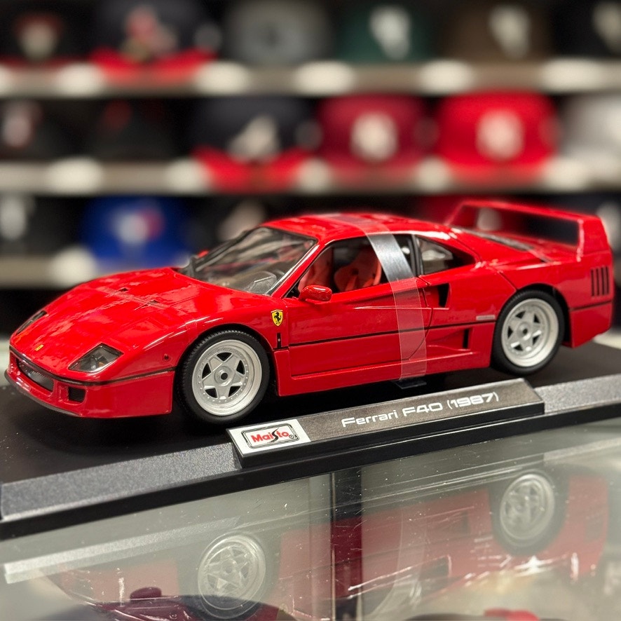 1:18 Ferrari F40 1987 Red Diecast Model Car Supercar | New