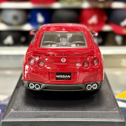 Maisto 1/18 Nissan Skyline GTR R35 Red Diecast Model Car | New