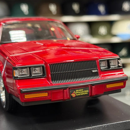 1:18 1987 Buick Grand National Red Diecast Model Car Turbo Regal | New