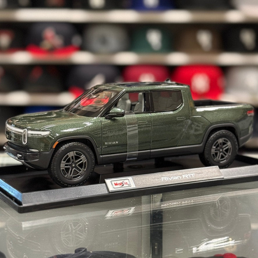 1:18 Rivian R1T Electric Pickup Truck Green Diecast Model Truck | New