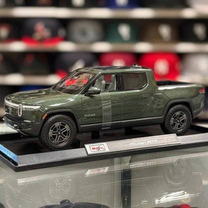 1:18 Rivian R1T Electric Pickup Truck Green Diecast Model Truck | New