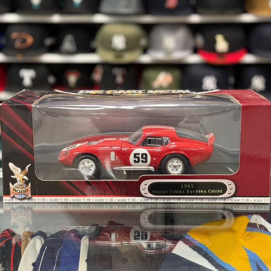 1/18 1965 Shelby Cobra Daytona Coupe Red Road Signature Diecast