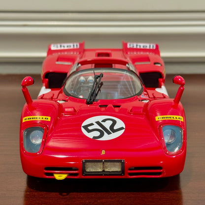 Hot Wheels Elite 1/18 1970 Ferrari 512S Nick Mason Pink Floyd | Limited Edition