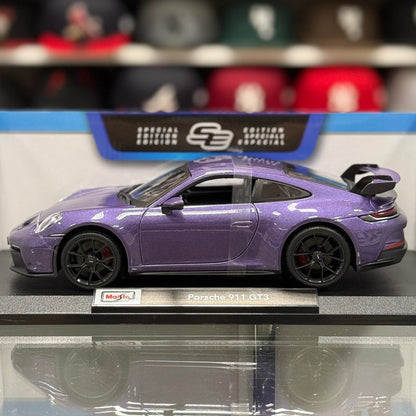 Maisto 1:18 Porsche 911 GT3 992 Frozen Berry Purple Diecast Model Car | New
