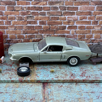 1968 Ford Mustang Shelby GT 500K | Road Signature 1/18 | Diorama Not Included