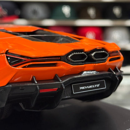 1/18 Lamborghini Revuelto Orange Supercar Diecast Model Car | New