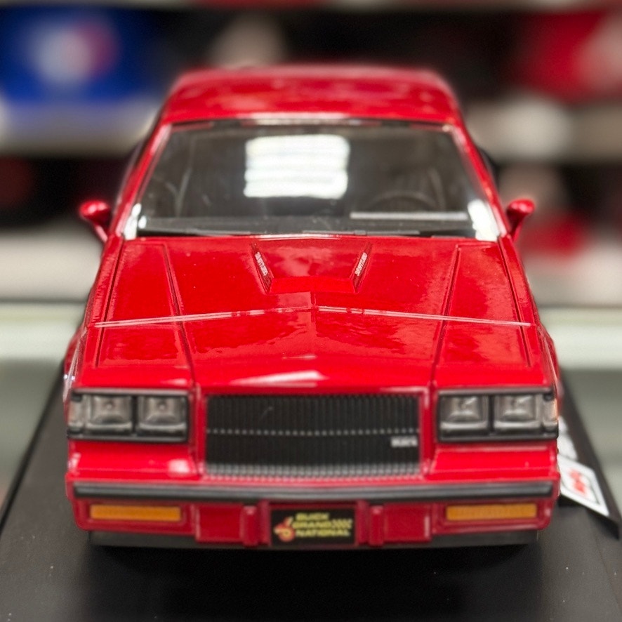 1:18 1987 Buick Grand National Red Diecast Model Car Turbo Regal | New