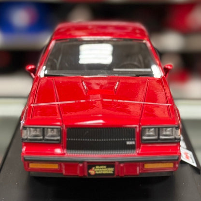 1:18 1987 Buick Grand National Red Diecast Model Car Turbo Regal | New