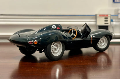 AUTOart 1/18 Jaguar D Type Short Nose British Racing Green