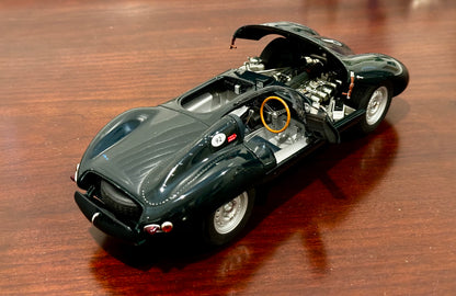 AUTOart 1/18 Jaguar D Type Short Nose British Racing Green