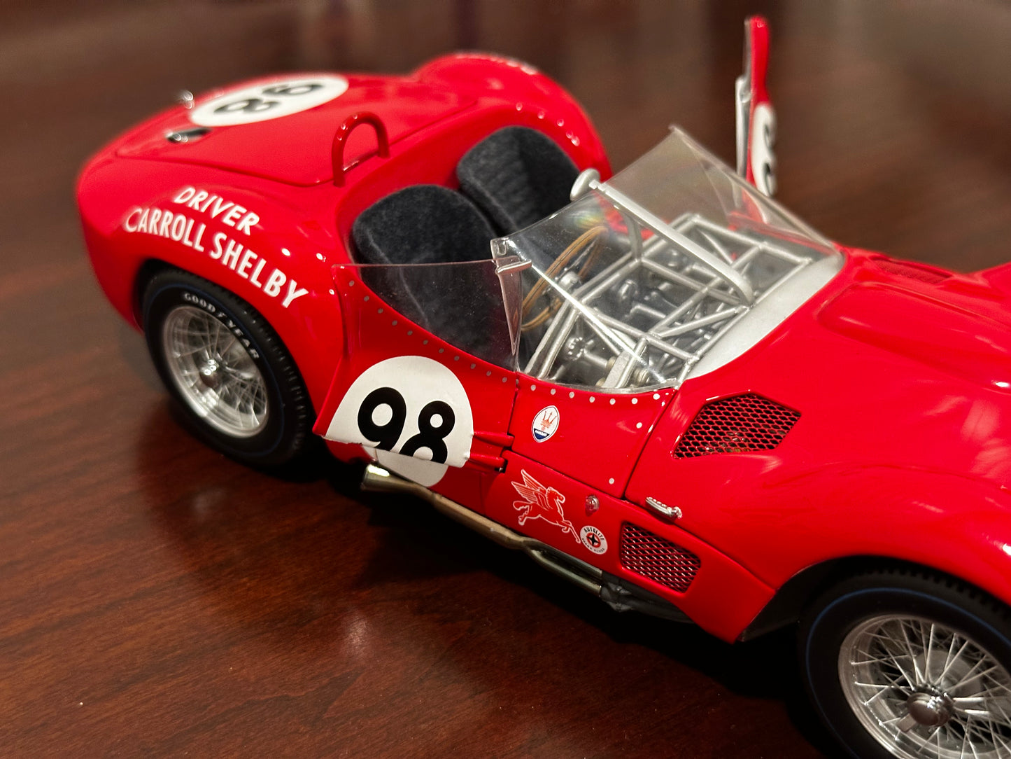 Maserati Birdcage Tipo #6 'Carol Shelby' Red | Minichamps 1/18 | Rare