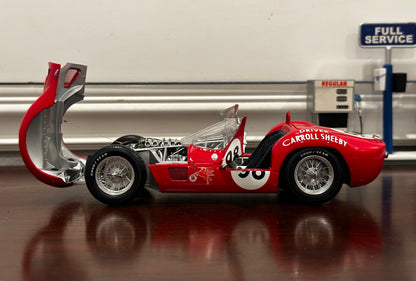Maserati Birdcage Tipo #6 'Carol Shelby' Red | Minichamps 1/18 | Rare
