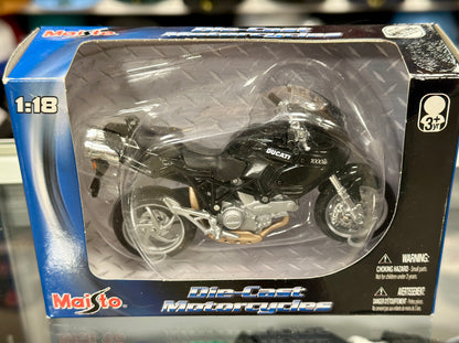 Ducati 1000DS Motorcycle Motorbike Maisto Two Wheelers 1/18