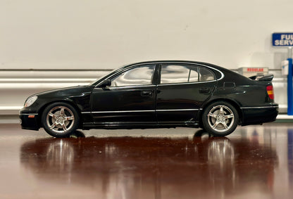 AUTOart 1/18 Lexus GS400 Sport, Black | Japan Exclusive