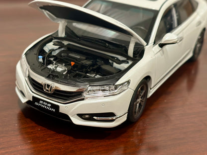 Honda Accord Sport White Sedan | Dealer Edition 1/18