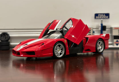Ferrari Fxx Evo Red/White | Hot Wheels Elite 1/18 | In Box