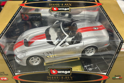 1/18 Scale 1998 Shelby Series 1 Bburago Diecast Model Car | In Box
