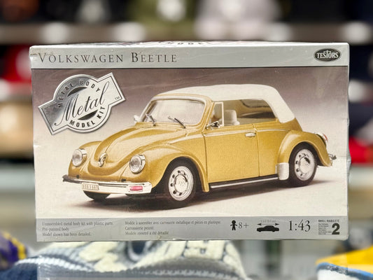 Vintage Volkswagen Beetle 1:43 Scale Model Kit | New