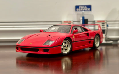 Ferrari F40, Red | Hot Wheels Elite 1/18 | Read Description