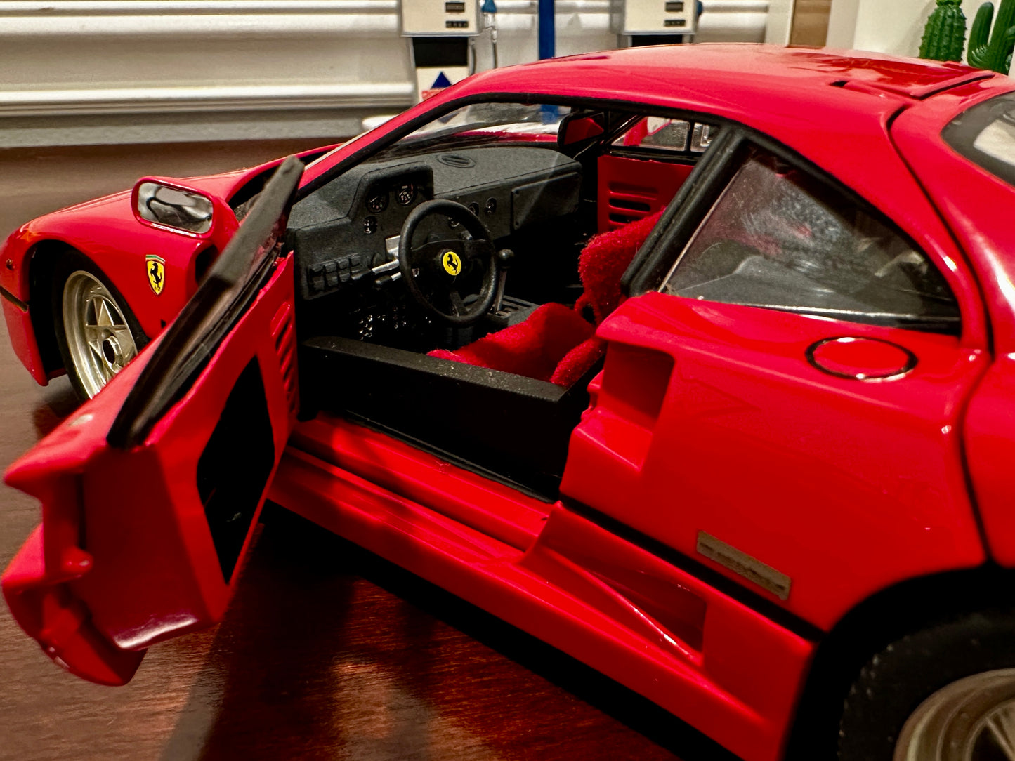 Ferrari F40, Red | Hot Wheels Elite 1/18 | Read Description