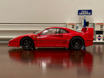 Ferrari F40 Light Weight, Red | Kyosho 1/18