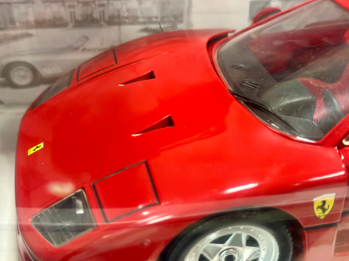 Ferrari F40 'Black Stripe' Anniversary | Hot Wheels 1/18 | Rare
