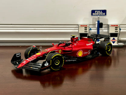 Ferrari Formula 1 Carlos Sainz | Bburago 1/18 | Open Box