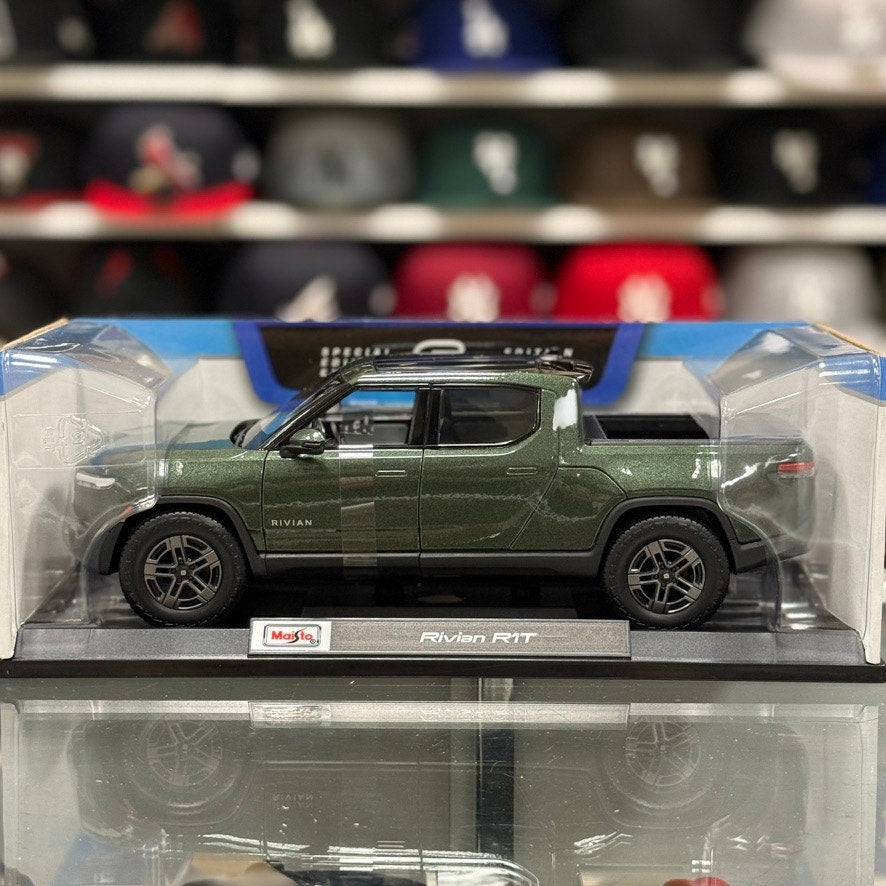 1:18 Rivian R1T Electric Pickup Truck Green Diecast Model Truck | New