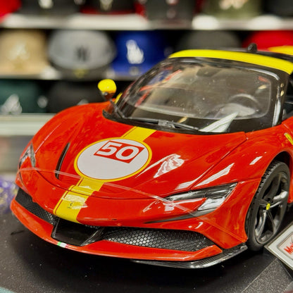 1/18 Ferrari SF90 Straddle 'Assetto Fiorano' Red Maisto Special Edition | Red