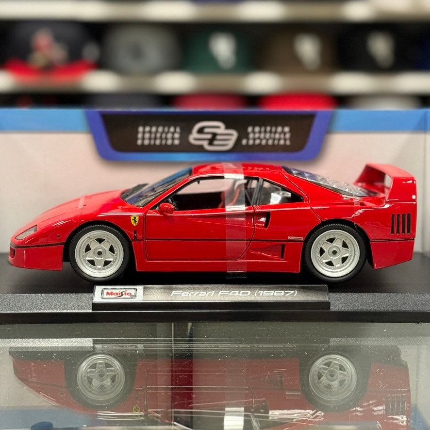 1:18 Ferrari F40 1987 Red Diecast Model Car Supercar | New